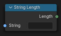 String Length node.