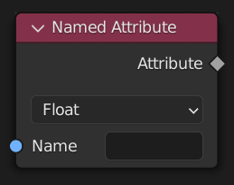 Named Attribute node.