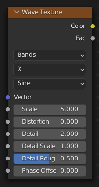 Wave Texture Node.