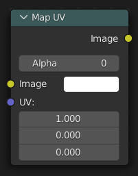 Map UV node.