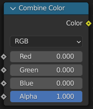 Combine Color Node.