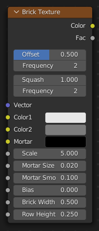 Brick Texture node.