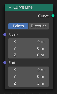 Curve Line node.