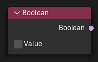 Boolean node.