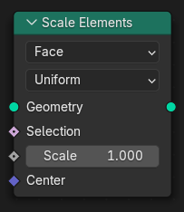 Scale Elements node.