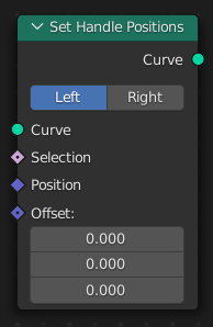 Нода ":abbr:`Установить положения ручек (Set Handle Positions)`".