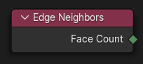 Узел Edge Neighbors.