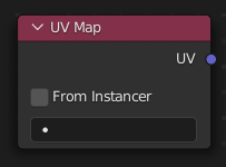 Узел UV Map.