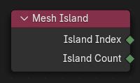 Узел Mesh Island.