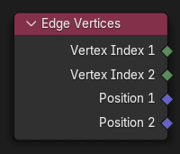 Нода ":abbr:`Вершины ребра (Edge Vertices)`".