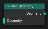 Нода ":abbr:`Соединить геометрию (Join Geometry)`".