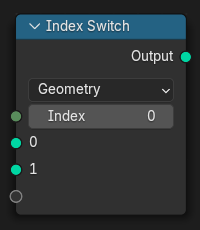 Нода ":abbr:`Переключатель индексов (Index Switch)`".