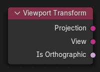 Нода ":abbr:`Преобразовать вьюпорт (Viewport Transform)`".