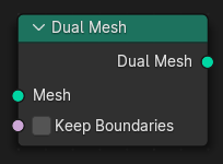 Dual Mesh node.