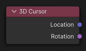 Uzol 3D kurzor.