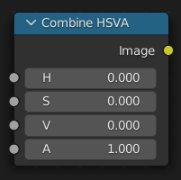 Combine HSVA Node.