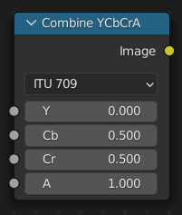 Combine YCbCrA Node.