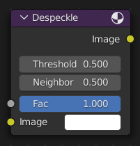 Despeckle Node.