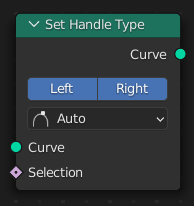 Set Handle Type node.