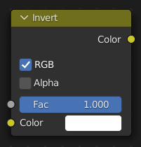 Invert Color Node.