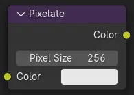 Pixelate Node.