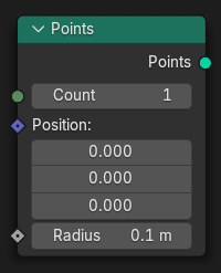 Points node.