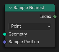 Sample Nearest node.