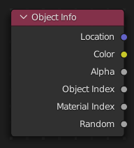 Вузол «Інфо Об'єкта» -- Object Info.