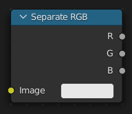 Separate RGB Node.