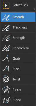 ../../../_images/grease-pencil_modes_sculpting_toolbar_brushes.png
