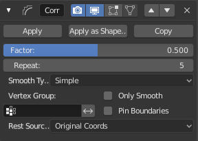 Smoothing — Blender Manual