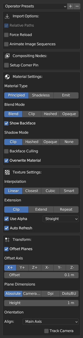 ../../_images/addons_import-export_images-as-planes_panel.png