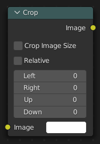 Crop Node.