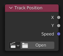 Track Position Node.